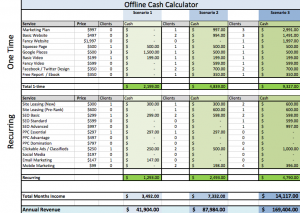 Offline Cash Calculator
